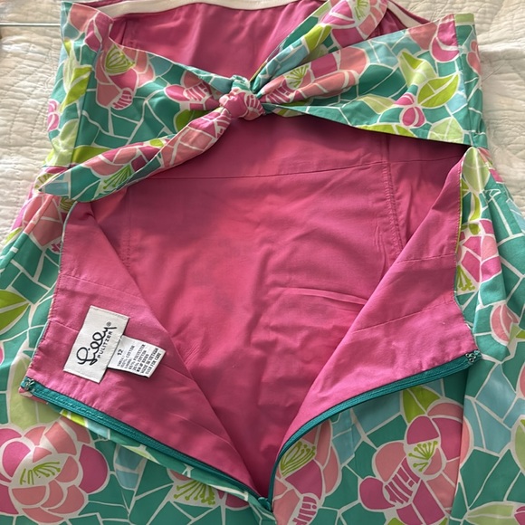 Lilly Pulitzer Strapless Mosaic Dress - Picture 3 of 4